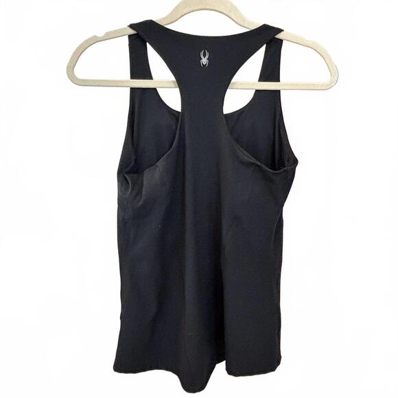 Spyder Active‎ Black Racerback Tank Top w/Bra Performance Athletic Wear, S - Picture 5 of 5
